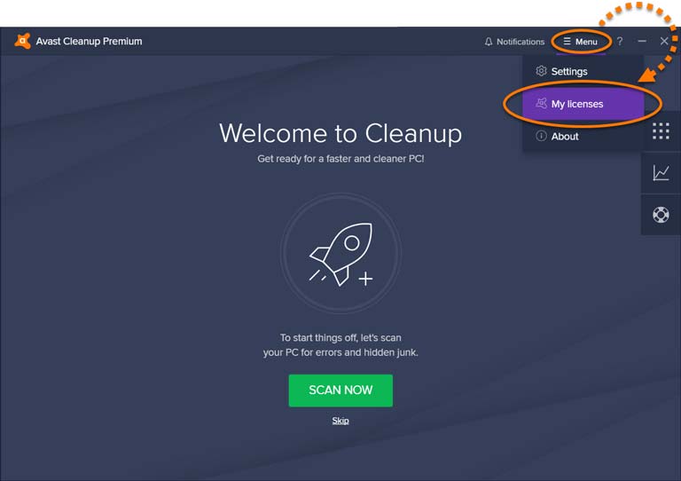 how to disable avast cleanup premium